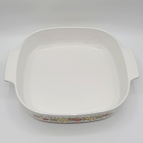 CLEARANCE Big Square Corningware Le Romarin Casserole Dish A-10 - Picture 2 of 10